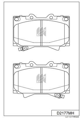 MINGTAI MP3374 ΔΙΣΚΟΦΡΕΝΑ  PRADO   17.5MM