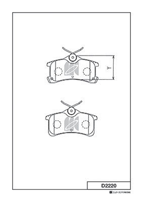 MINGTAI MP3669 ΔΙΣΚΟΦΡΕΝΑ AVENSIS REAR 2000 AZT110 D4D