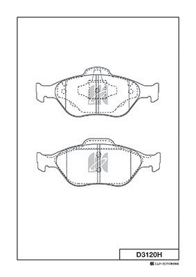 MINGTAI MP3764 ΔΙΣΚΟΦΡΕΝΑ MAZDA 2    DEMIO  DY