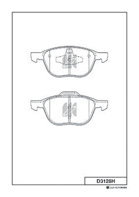 MINGTAI MP3547 ΔΙΣΚΟΦΡΕΝΑ MAZDA  3,BK***BL