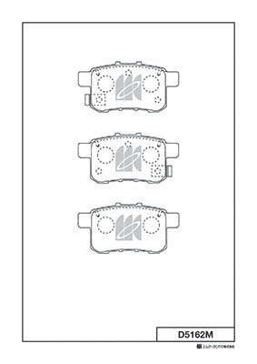 MINGTAI MP3739 ΔΙΣΚΟΦΡΕΝΑ  REAR CU1 2000cc  2008on