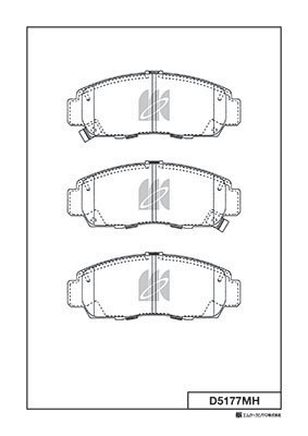 MINGTAI MP3491 ΔΙΣΚΟΦΡΕΝΑ HONDA ISPIAR 3000.CIVIC  FD