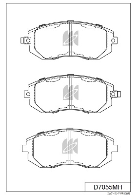 MINGTAI MP3677 ΔΙΣΚΟΦΡΕΝΑ IMPREZA 2000on F GD-,GG9,GGA