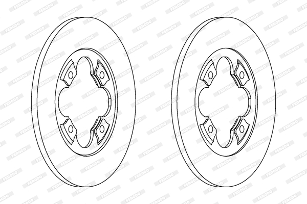 FERODO DDF017 Discofreno