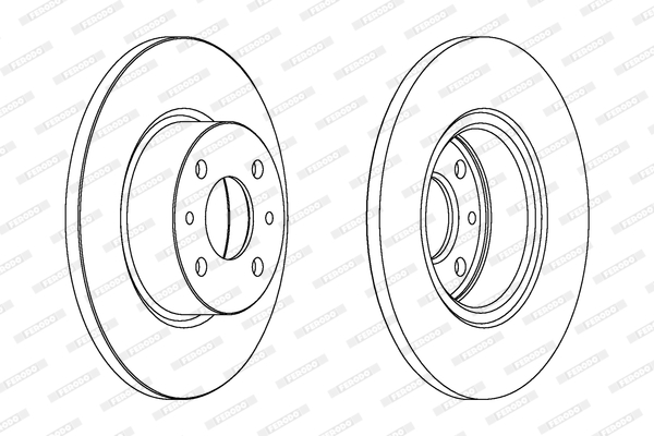 FERODO DDF068 Discofreno