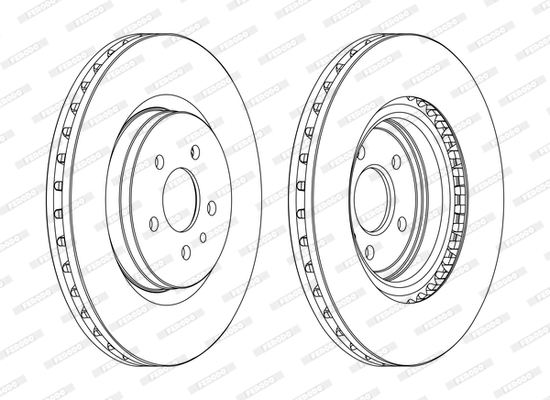 FERODO DDF1001C Discofreno