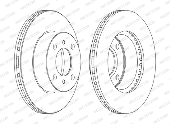 FERODO DDF1005C Discofreno