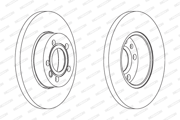 FERODO DDF1011C Discofreno