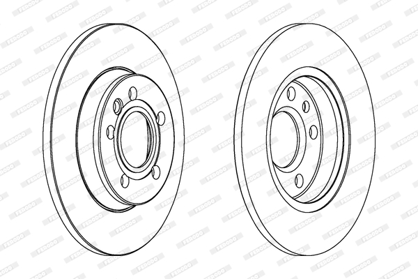 FERODO DDF1012 Discofreno