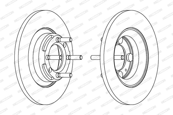 FERODO DDF101 Discofreno