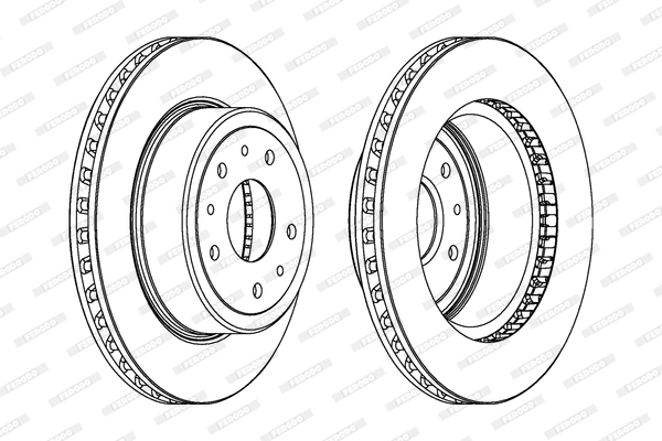 FERODO DDF1020 Discofreno