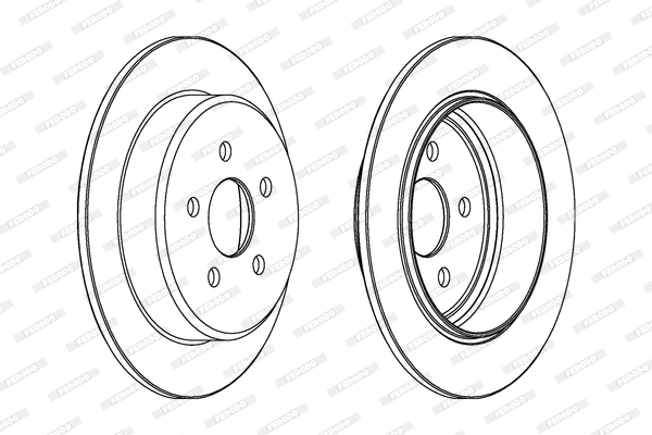 FERODO DDF1026 Discofreno