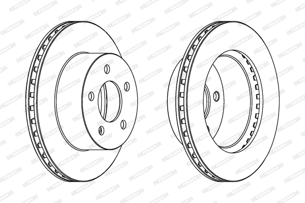 FERODO DDF1027 Discofreno