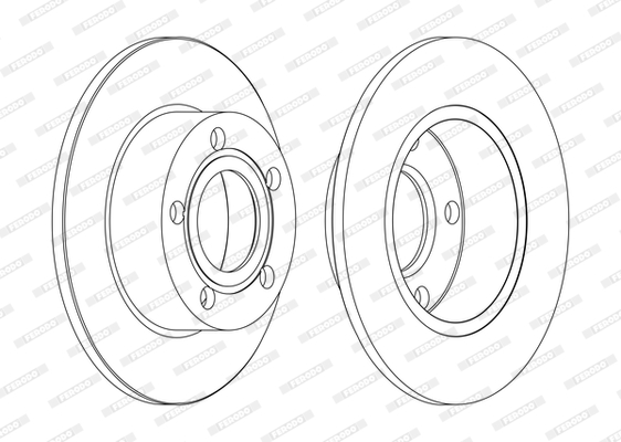 FERODO DDF1033C Discofreno