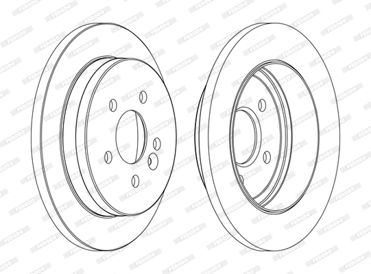 FERODO DDF1037C Discofreno