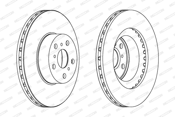 FERODO DDF1055 Discofreno