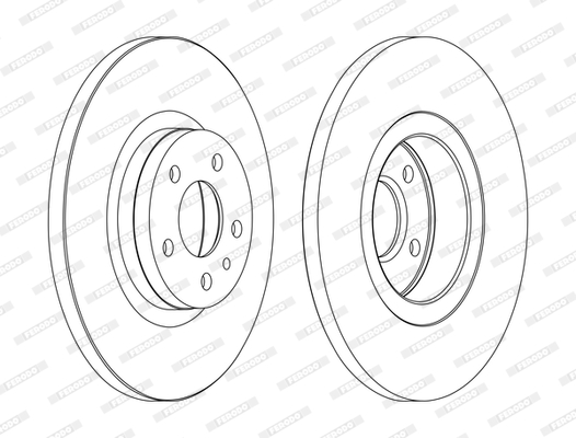 FERODO DDF1057C Discofreno