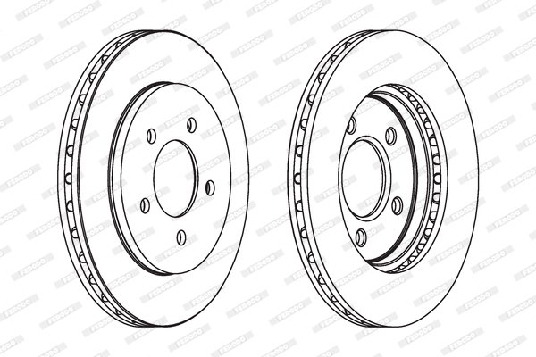 FERODO DDF1058C Discofreno