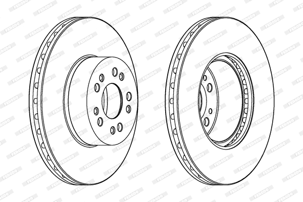 FERODO DDF1061C-1 Discofreno