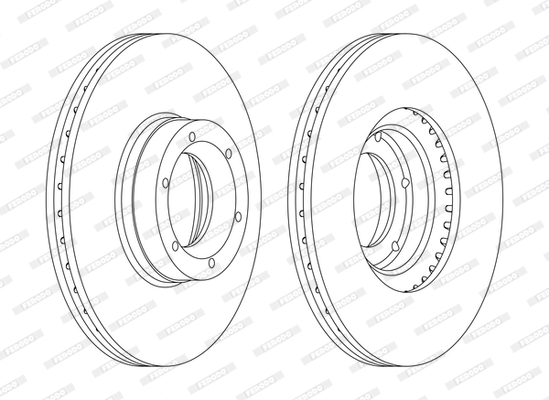 FERODO DDF1067C Discofreno