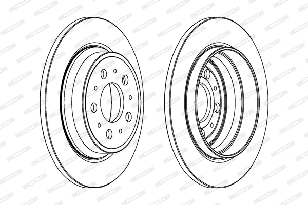 FERODO DDF1079C Discofreno