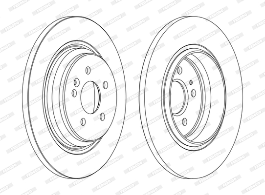 FERODO DDF1099C Discofreno