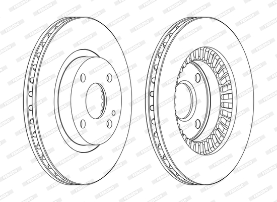 FERODO DDF1105C Discofreno