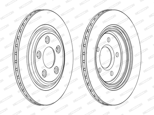 FERODO DDF1108C Discofreno