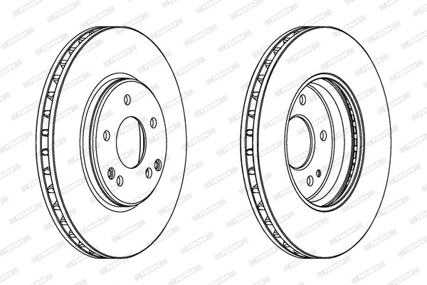 FERODO DDF1136C Discofreno