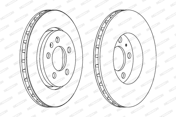 FERODO DDF1154C Discofreno