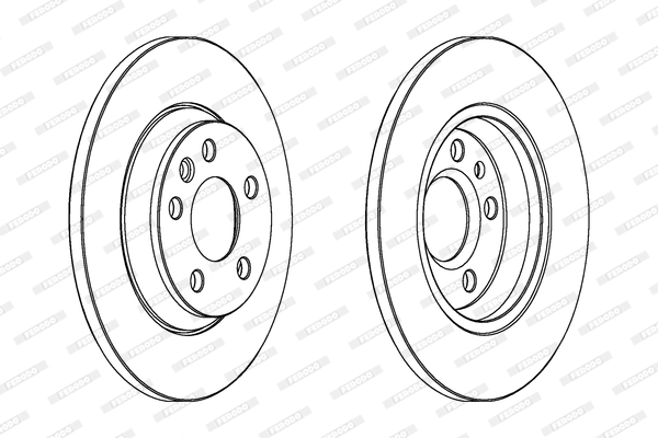 FERODO DDF1158C Discofreno