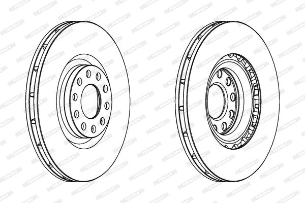 FERODO DDF1166C-1 Discofreno