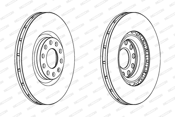 FERODO DDF1166C Discofreno