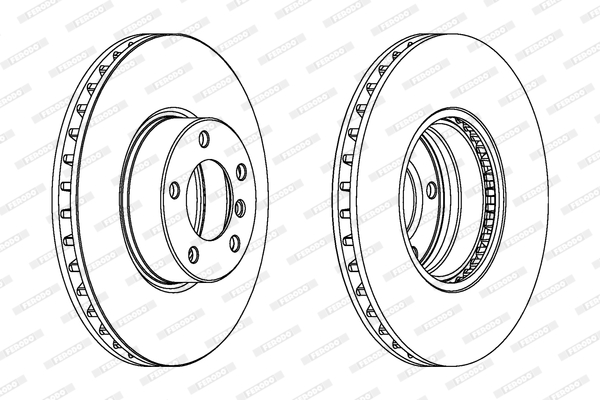 FERODO DDF1202C-1 Discofreno