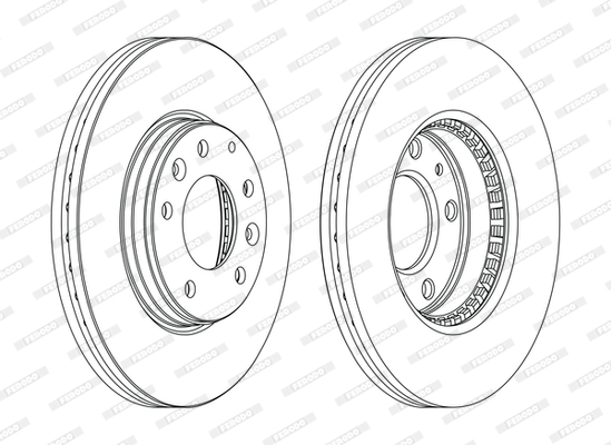 FERODO DDF1210C Discofreno