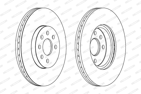 FERODO DDF1236C Discofreno