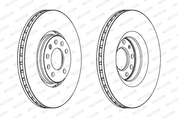 FERODO DDF1237C-1 Discofreno