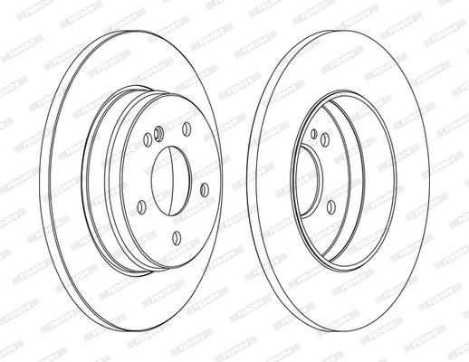 FERODO DDF1251C Discofreno