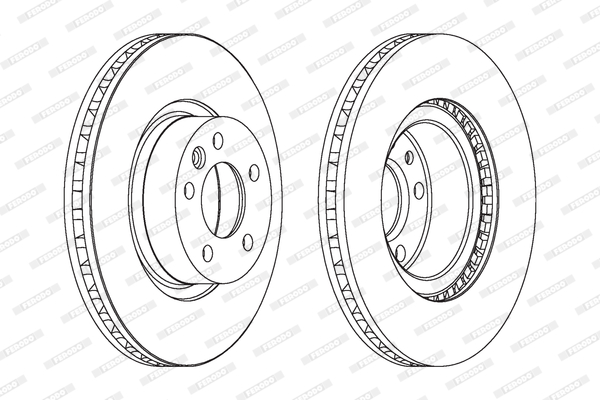 FERODO DDF1254C-1 Discofreno