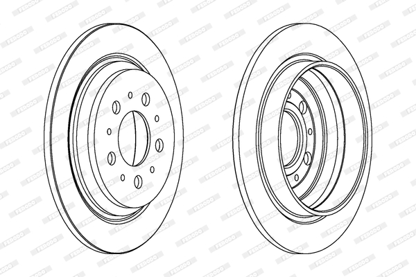 FERODO DDF1259 Discofreno