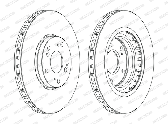 FERODO DDF1266C Discofreno