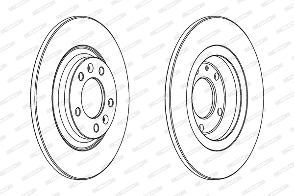 FERODO DDF1275 Discofreno