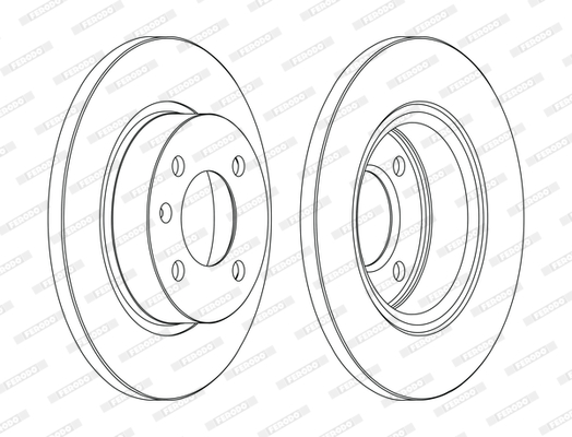 FERODO DDF1283C Discofreno