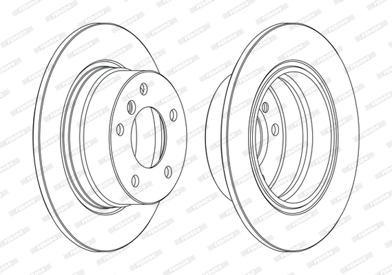 FERODO DDF1284C Discofreno