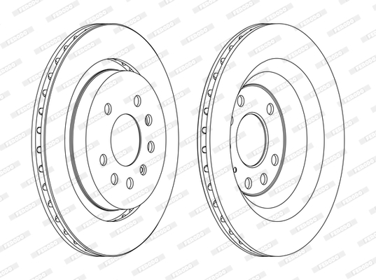 FERODO DDF1289C Discofreno