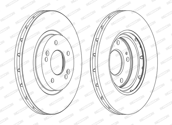 FERODO DDF1292C Discofreno