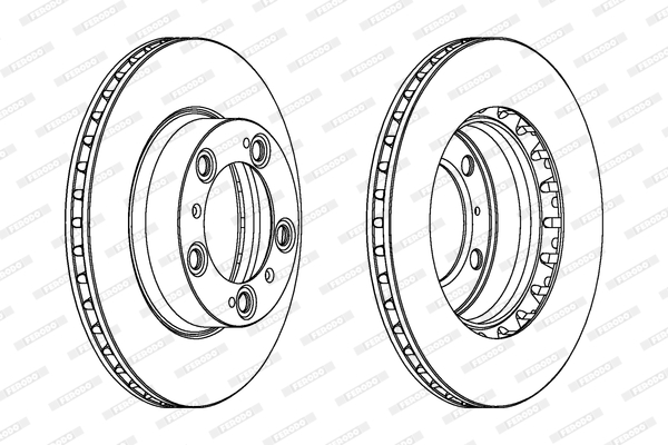 FERODO DDF1293C-1 Discofreno