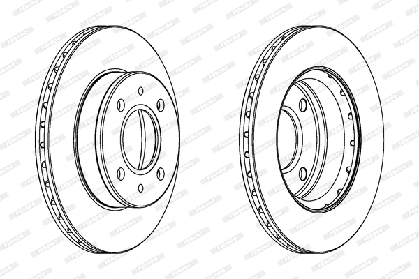 FERODO DDF1301C Discofreno