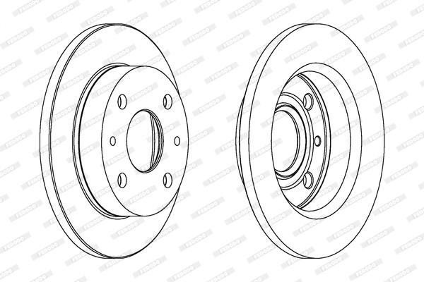 FERODO DDF1302 Discofreno