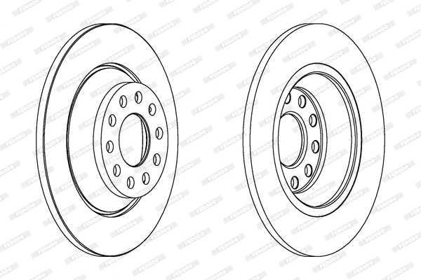 FERODO DDF1307C Discofreno